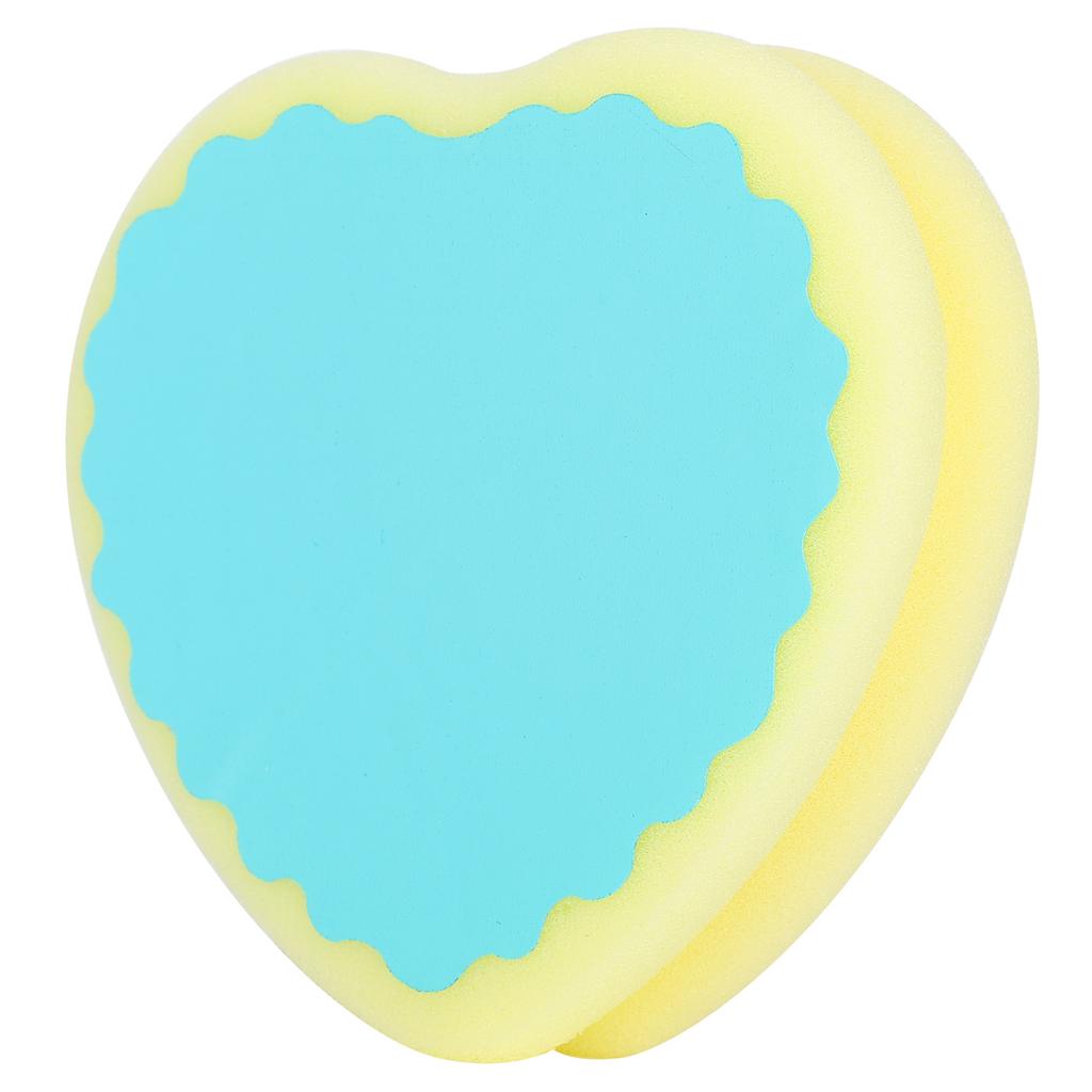 Waxing Polishing Buffing Sponge Soft Heart Shaped Women Hair Removal Pad Depilatory Sponge