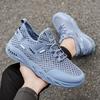 Fashion Mens Shoes Summer Breathable Sneakers Fashion Men's Sandals Casual Sports Lightweight Walking Mesh Shoes Mens Cheap Beige