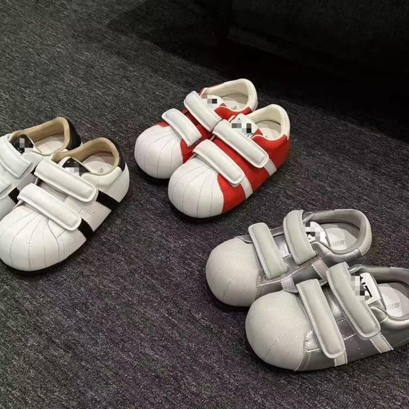 Klettverschluss Muschel-Stil Loafer, Neue Trendige Damen Freizeitsport-Schuhe, Plateau-Schuhe