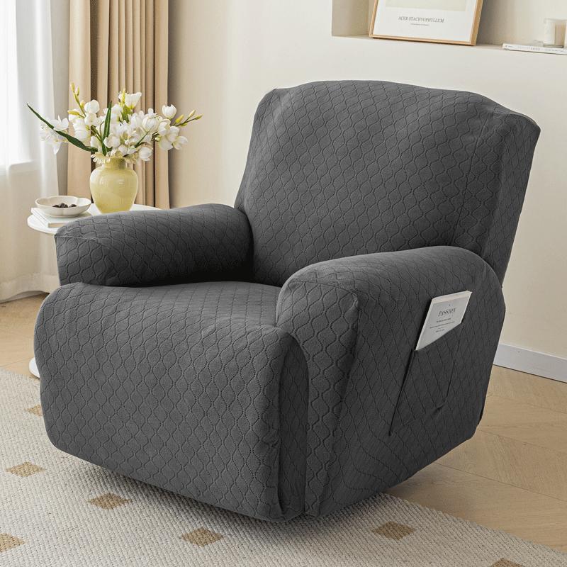 

1/2/3 Seater Separated Recliner Sofa Covers Jacquard Recliner Sofa Couch Cover Elastic Recliner Chair Cover Lounge Chair Cover