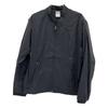 NIKE FN3006-010 Black Nylon Swoosh Logo Versatile Bomber Jacket Jacket L blackUsed