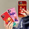 Cartoon Cute W-Wiggle W-WiggleS Phone Case For IPhone 17 16 15 14 13 11 12 Pro Max 16 Plus Transparent