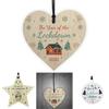 Christmas Decorations Gift Hanging Bauble Wooden The Year Of The 2020 Lockdown
