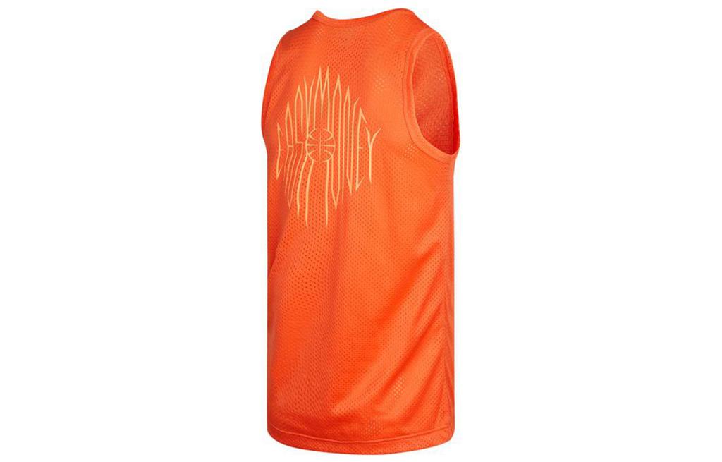 Nike Canottiera da uomo arancione con scollo rotondo, vestibilità dritta moderata CV2408-842