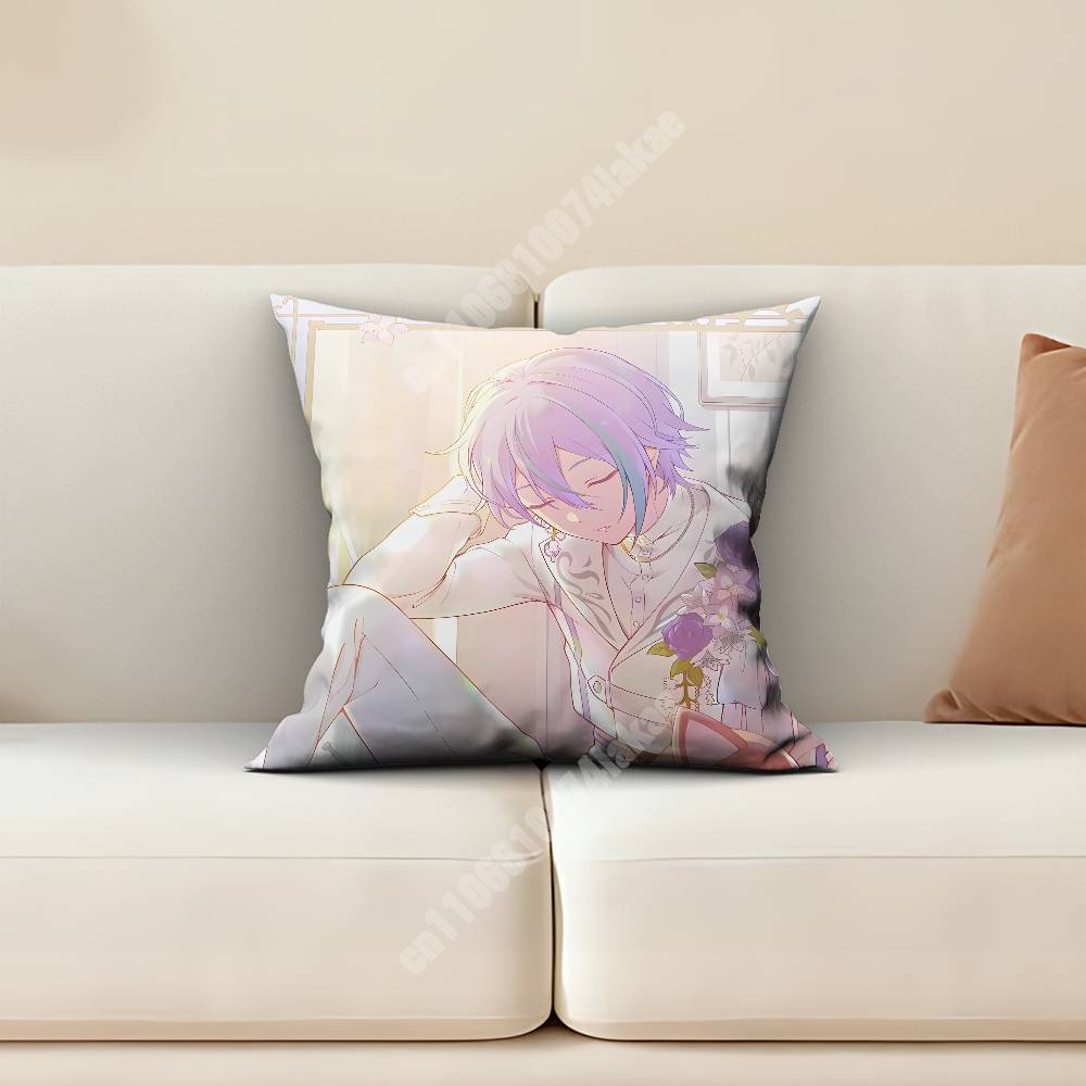 Wonderlands Showtime Rui Kamishiro Pillow Cover Cushion Case Sofa Couch Home Gaming Room Decoration