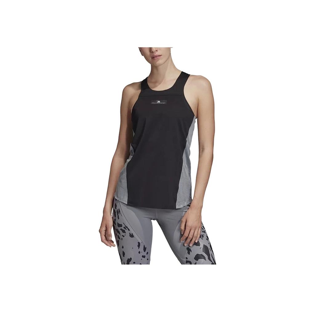 Adidas Color Block Breathable Mesh Casual Sports Vest Women Vests Black EA2190