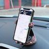 Gyémántberakásos univerzális autós szellőzőrácsos telefontartó tapadókoronggal