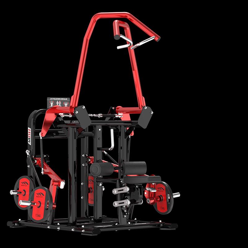 Plate-Loaded High Lat Pulldown Machine