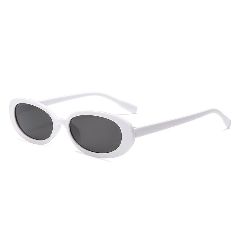 

New Vintage Oval Sunglasses Women Fashion Retro Female Sun Glasses Trendy Luxury Brand Designer UV400 Lady Shades Eyewear As shown