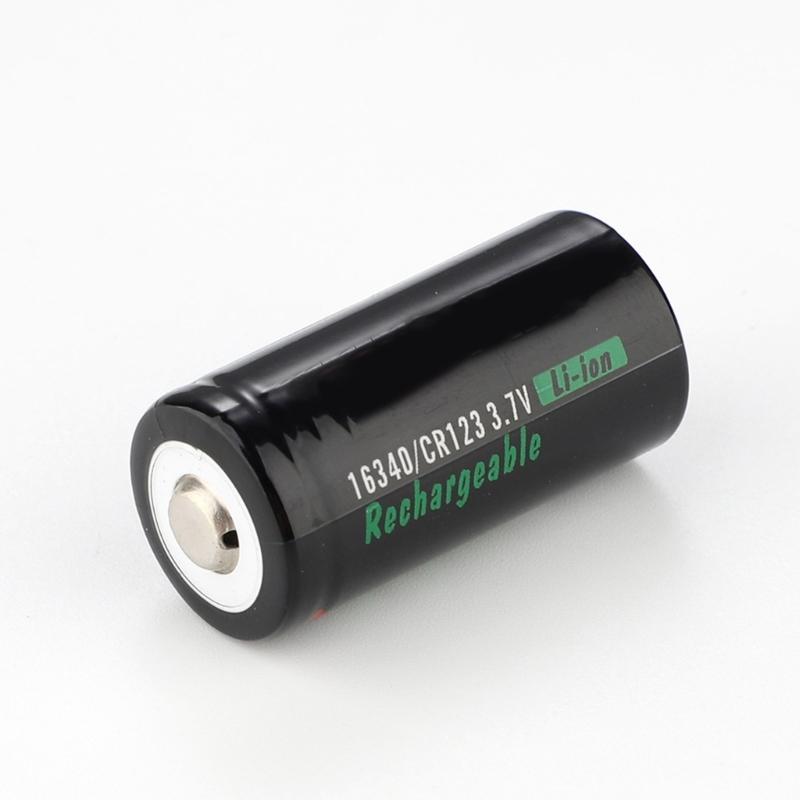 Pack Of 4 CR123A 3.7V Rechargeable Lithiums Batteries 700mAh For Flashlights Toys And More