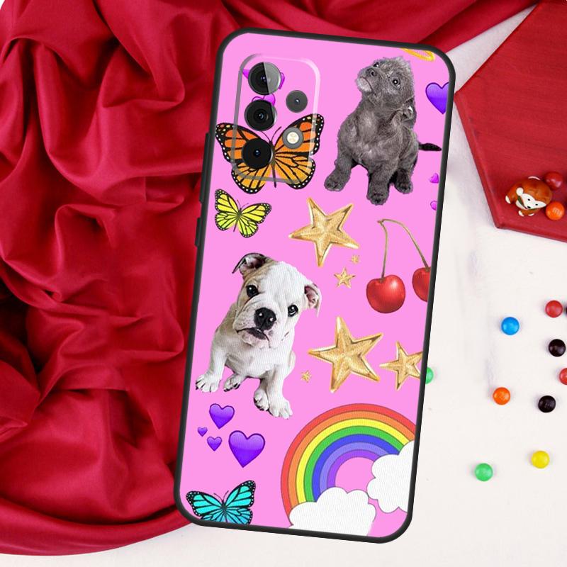 Butterfly Flower For Samsung Galaxy A26 A05 A06 A16 A54 A34 A14 A22 A32 A52 A55 A35 A15 A53 A13 A56 A36 Case