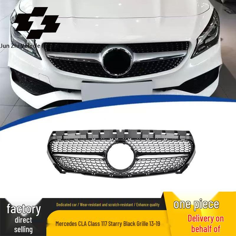 Starry Night Black Grille for 2013-2019 Mercedes-Benz CLA-Class W117.
