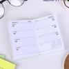 A7 Notebook Notepad Daily Weekly Agenda Planner Notebooks Stationery Office School Supplies
