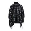 ELLASSAY Women's Plaid Wool Knit Sweater