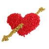 Romantische Rosenblattdekorationen für Hochzeiten, Heiratsanträge und Valentinstag
