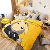 Pet elf 2/3 piecebedroom setChildren'sGift Teenagers adulte Microfibre double bed Single Bed DuvetCover with ZipRoom Decor