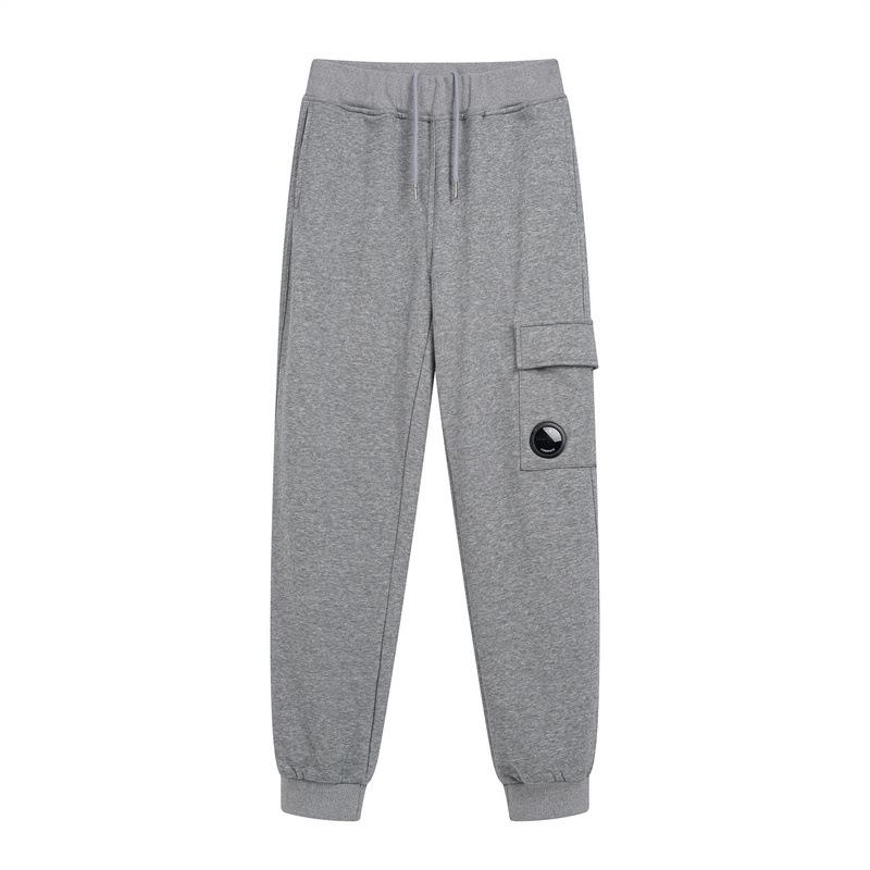 Unisex Solid Color Functional Casual Sweatpants
