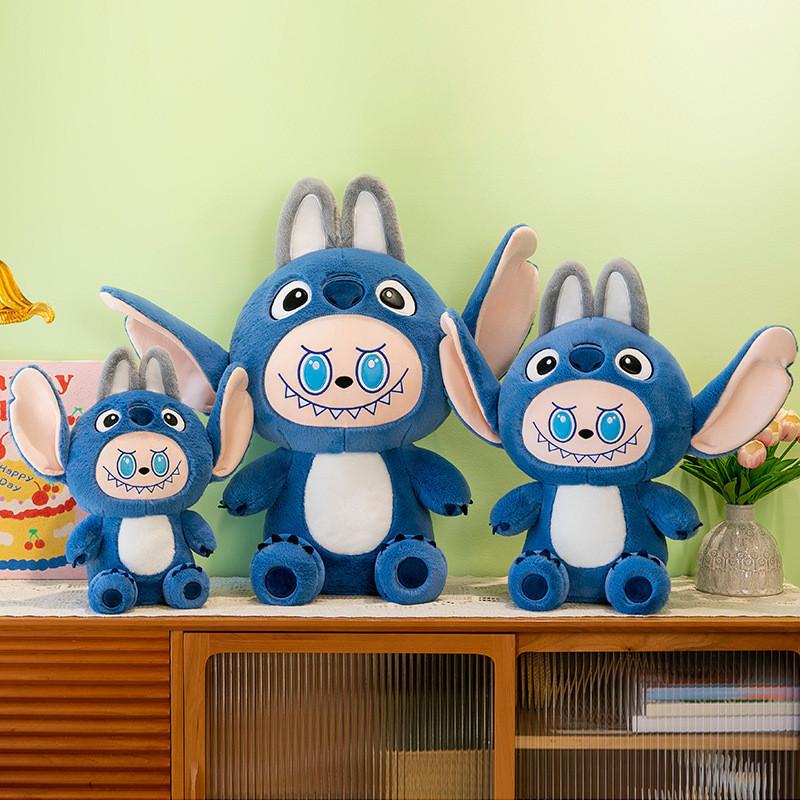 Lilo And Stitch Plush Doll Adorable Blue Stitch Stuffed Toy For Birthday Gift 40cm 55cm 70cm