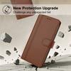 For Boost MobIle Celero 3 SC Summit 5 SN339D XD6U653DS 2024 5G Flip Wallet Case Leather Cover With Card Slots Hand Strap Wireless Charging
