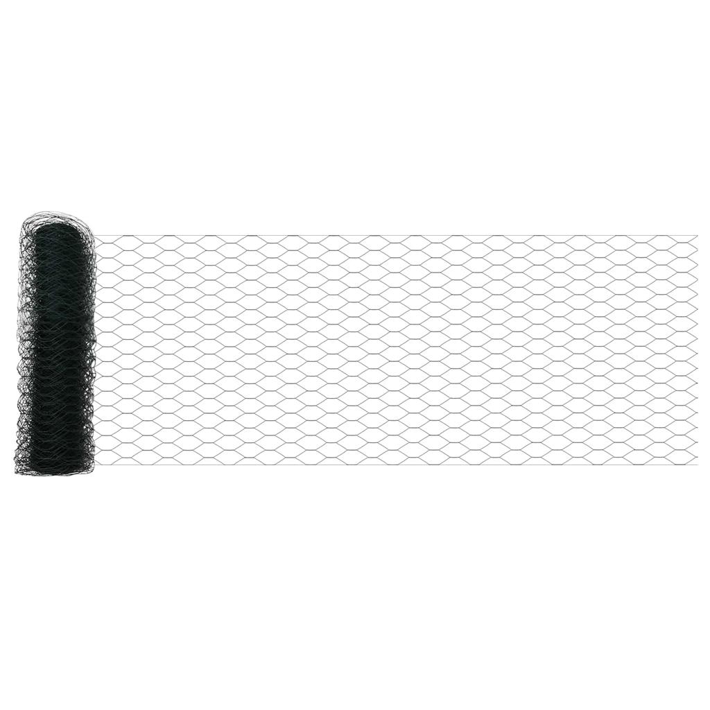 Hexagonal Fence Green 0.4 X 10 M PVC
