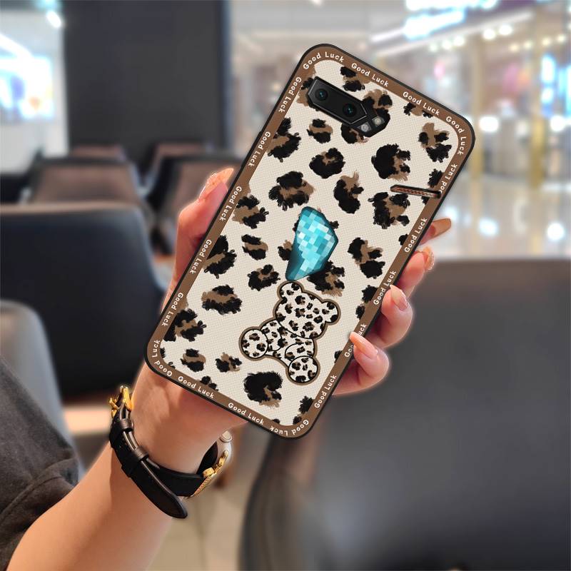 Dirt-resistant Fashion Design Phone Case For Asus ROG Phone II ZS660KL Soft Case Shockproof TPU Durable Cute Anti-dust