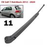 11" Rear Wiper Arm & Blade Kit for VW Golf 7 Hatchback 2012-2020, VW Golf Mk7 Sportsvan, Skoda Octavia Mk3 Estate, Seat Leon Mk3, VW Polo Mk6