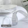 1cm Solid Color Plaid Ribbon for Cake Box Packaging and Decoration