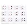 12Pairs Metal Ear Studs Earrings for Piercing Machine Ear Piercing Tool Kit