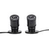 2pcs Display Spotlight Round USB Aluminum Alloy 360 degrees  Rotating Jewelry Showcase Display Light for Wine Cabinet