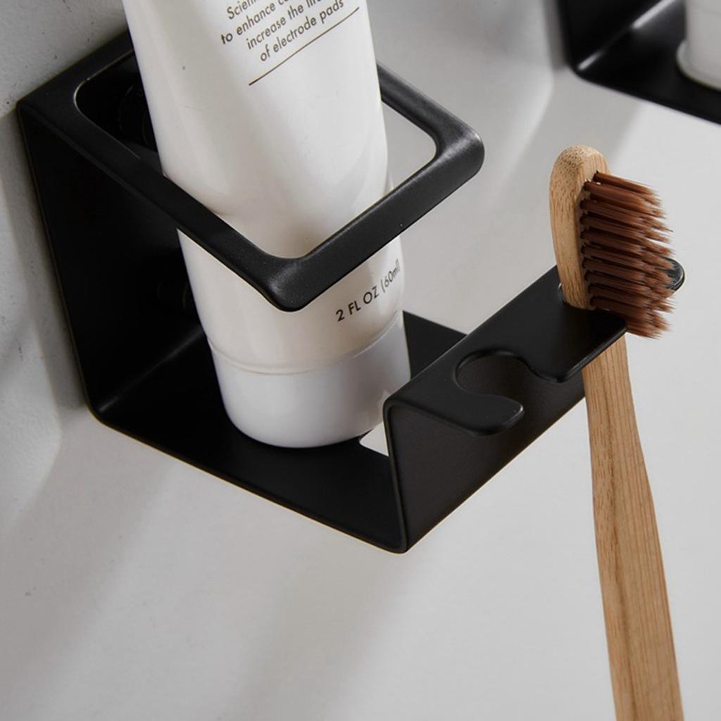 1 Pcs Toothbrush Toothbrush Holder Accessories Black