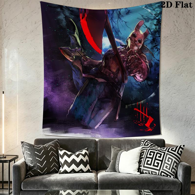 Dead Daylight Nightmarish Edition Tapestry Tapestry Fashion Print Wallmounted Background Cloth Wall Decoration Atmospheric Background Cloth