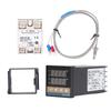 Digital PID Thermostat Kit Waterproof High Accuracy Professional PID REX C100 Temperature Controller for Farm 100V‑240V