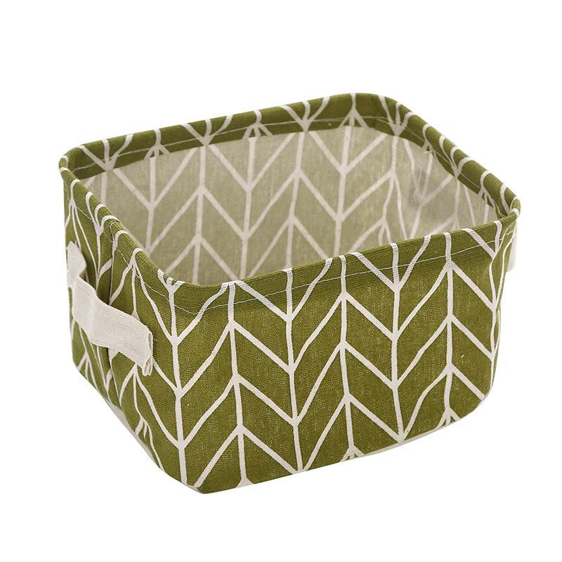 1PC Folding Desktop Storage Box Waterproof Toy Sundries Storage Basket Cosmetic Underwear Storage Office Stationery Organizer