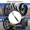 Metal Dual Head Air Chuck 1/4" FNPT Straight Foot Lock On Truck RV Tire Inflate Chuck For American Standard Tire Valves Accessor