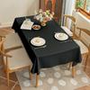 Solid Color, Minimalist, Waterproof Wedding and Holiday Table Decorations, Outdoor Picnic Tablecloths, Kitchen Tablecloths