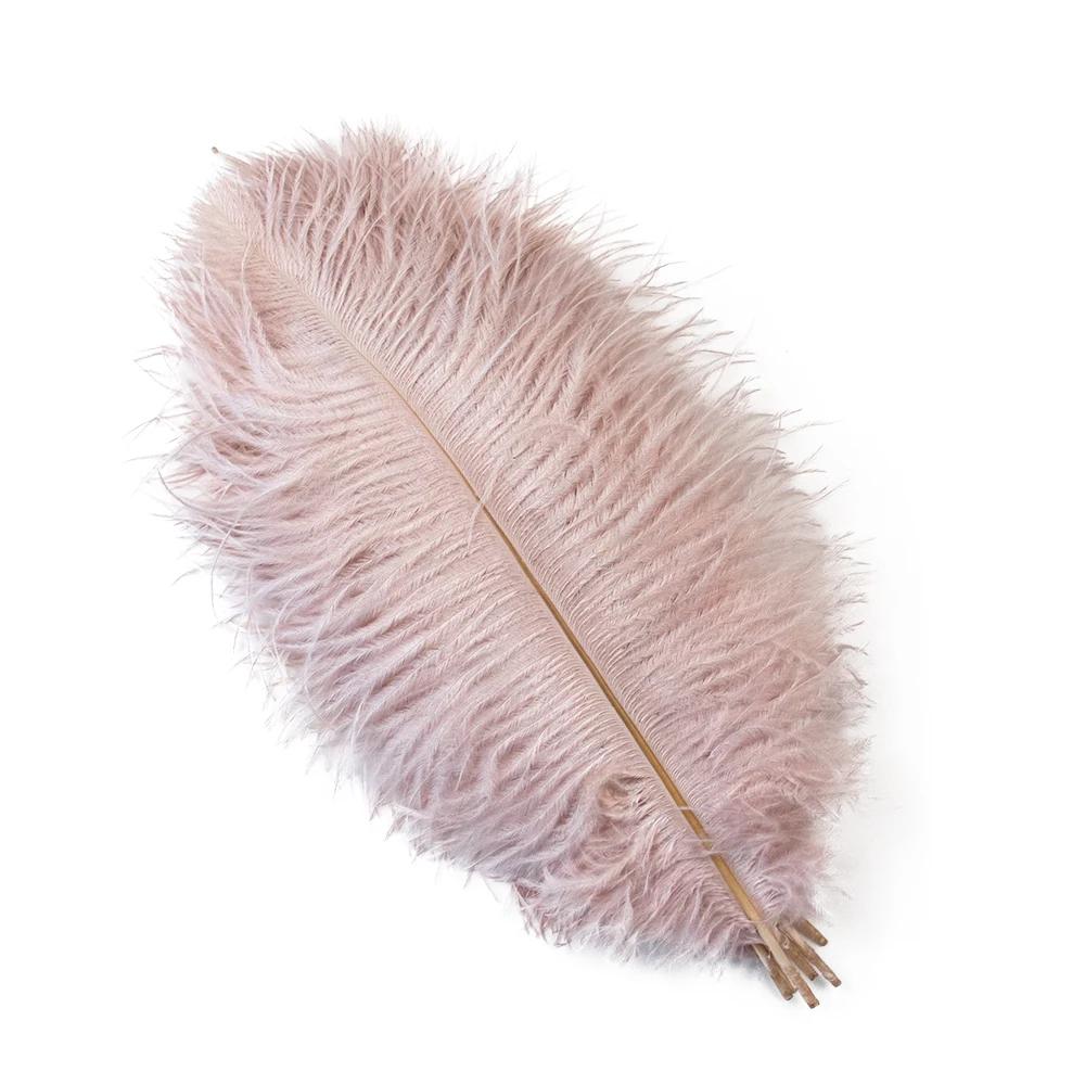 20-45Cm/8-18Palců Barevná Pštrosí Pera 10Ks/Lot Bílé Pštrosí Peří Velkoobchod Pro Svatbu Domů Váza Osvětlení Plumas Dekorace
