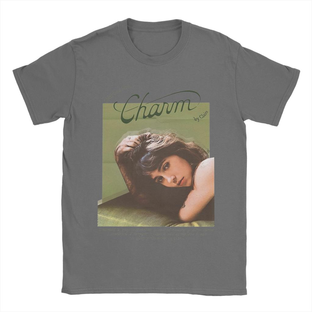 Clairo Charm 2024 New Album Men T Shirt  Funny Tee Shirt Short Sleeve Round Neck T-Shirts 100% Cotton 4XL 5XL 6XL Tops
