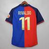 A Football Jersey Retro Classic Star Print Club Barcelona C Romesi Jersey