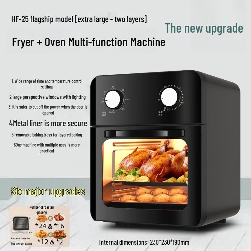 2025 Compact 3-in-1 Air Fryer & Microwave Oven