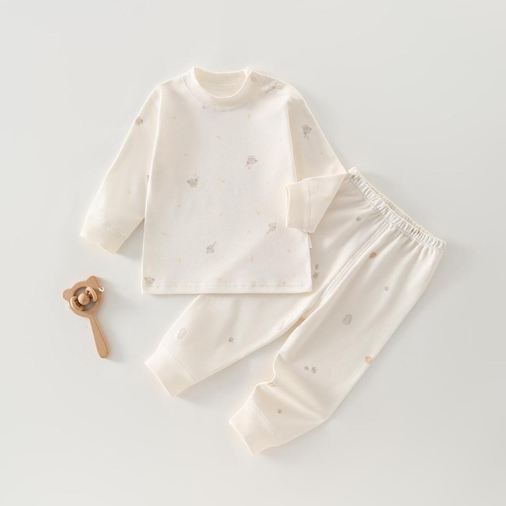 Tagless Pure Cotton Unisex Baby Autumn/Winter Pajama Set - Infant & Toddler Underwear and Pants
