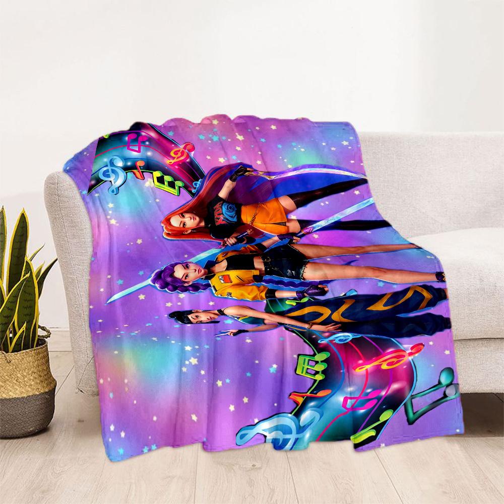Neon Birthday Celebration Blanket Warmthful Decor Perfect for Seaside Office Chair Picnics Four Seasons Multipurpose Playful Design
