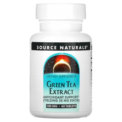Green Tea Extract, 100Mg, 60 Tablets