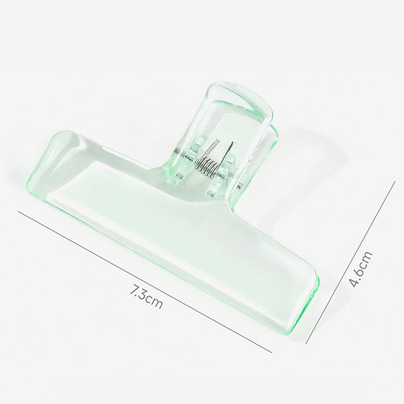 Simplicity Paper Clip Transparent Visiable Acrylic Clip Scrapbook Sticker Storage Clip Student Supplies Lovely Stationery