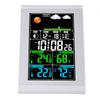 Weather Clock Wall Digital Display Garden Monitoring Indoor Outdoor Temperature Humidity Meter
