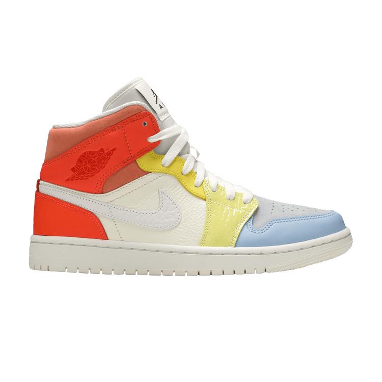 

Женские кроссовки Nike Air Jordan 1 Mid To My First Coach White Sail Light-Zitron DJ6908-100