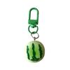 Cute Fruit Print Resin Keychain Creative Bag Hanging Decoration Backpack Charm Gift For Friend Couples