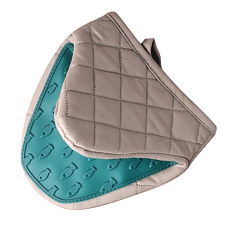 Silicone Anti-scalding Oven Gloves Mitts Potholder Kitchen Silicone Gloves Tray Dish Bowl Holder Baking Oven Glove Hand Clip