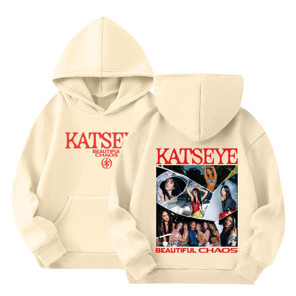 Children's Hooded Gradient Printed Long Sleeved Sweatshirt Loose Women's Sweatshirt  Sweatshirt