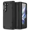 Luxury Protective Hard Folding Case for Samsung Galaxy Z Fold 6 Fold6 Fold5 Fold 5 5G Zfold6 Shockproof Phone Accessories Cover