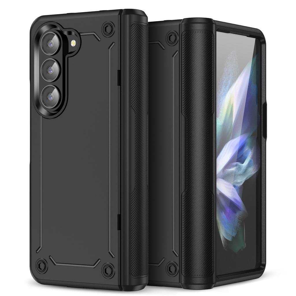 Luxury Protective Hard Folding Case for Samsung Galaxy Z Fold 6 Fold6 Fold5 Fold 5 5G Zfold6 Shockproof Phone Accessories Cover